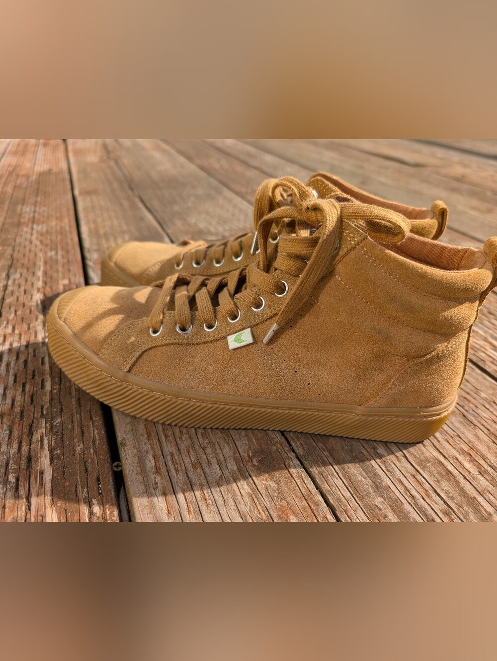 Cariumas Tan Suede OCA High-Top Sneakers